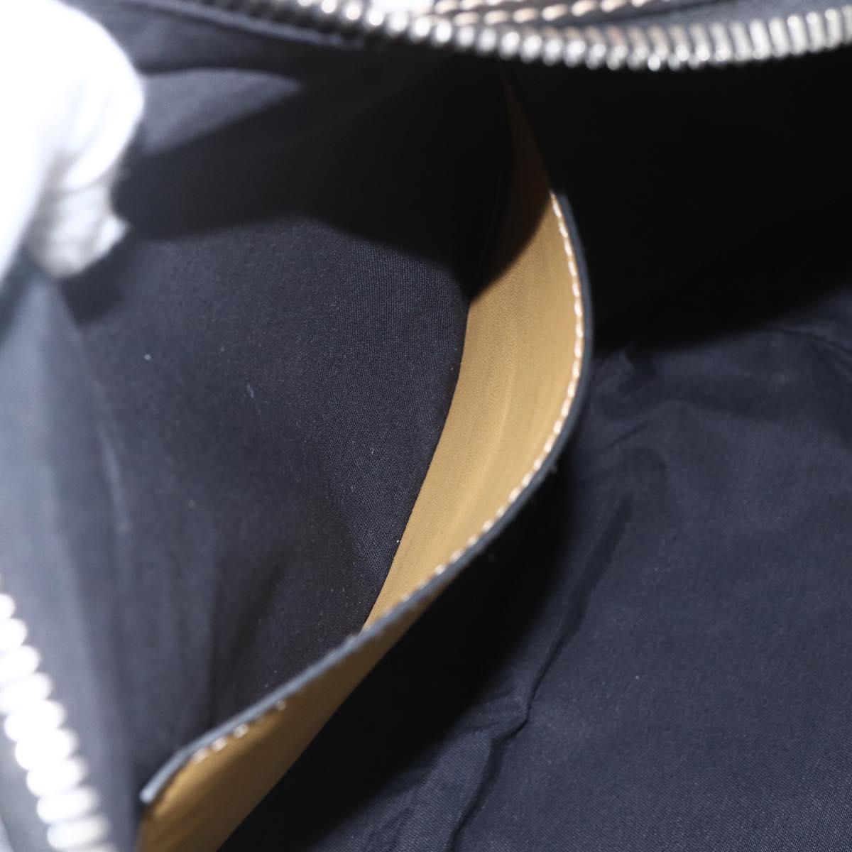 BURBERRY Nova Check Body Bag Canvas Beige Yellow Auth ka1508M