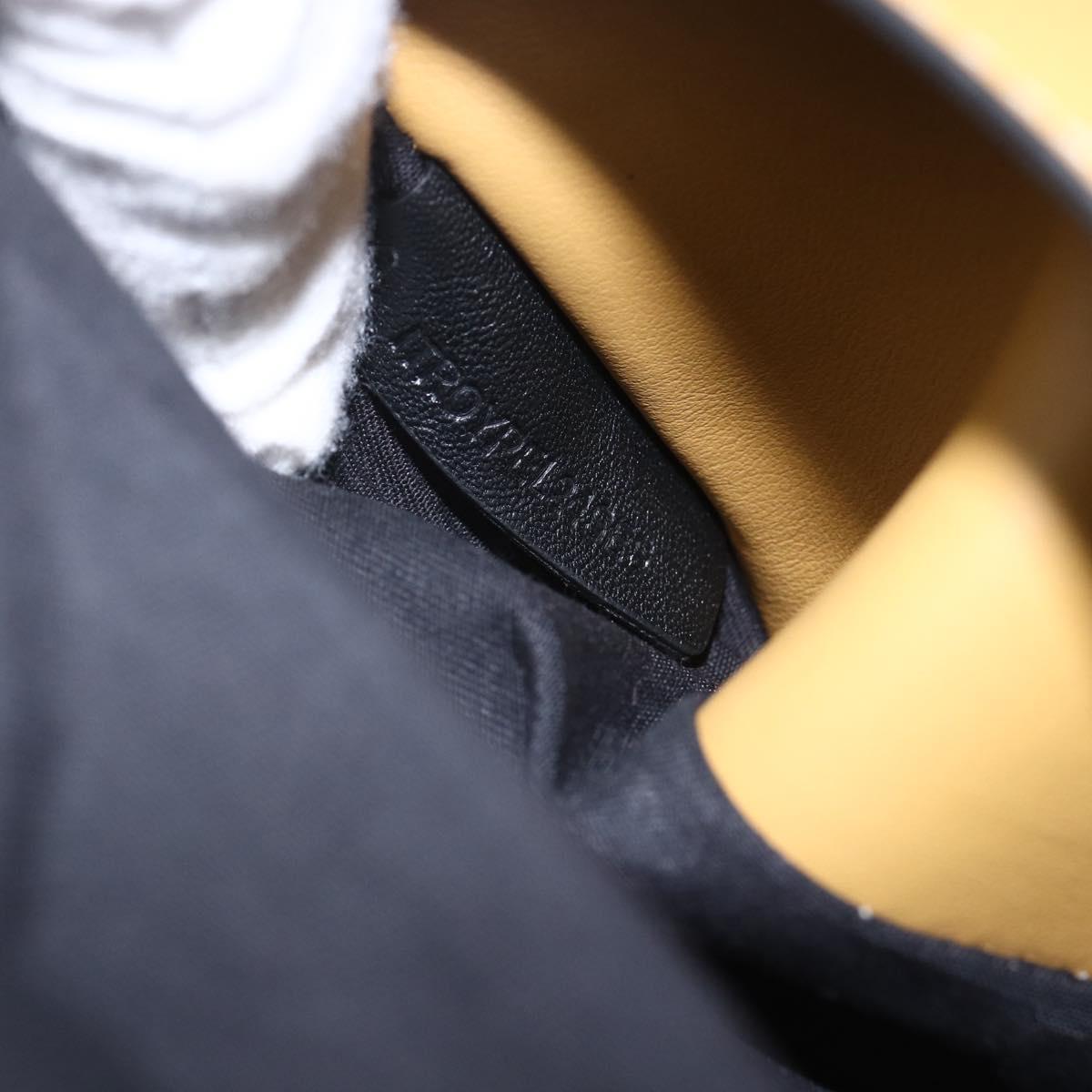 BURBERRY Nova Check Body Bag Canvas Beige Yellow Auth ka1508M