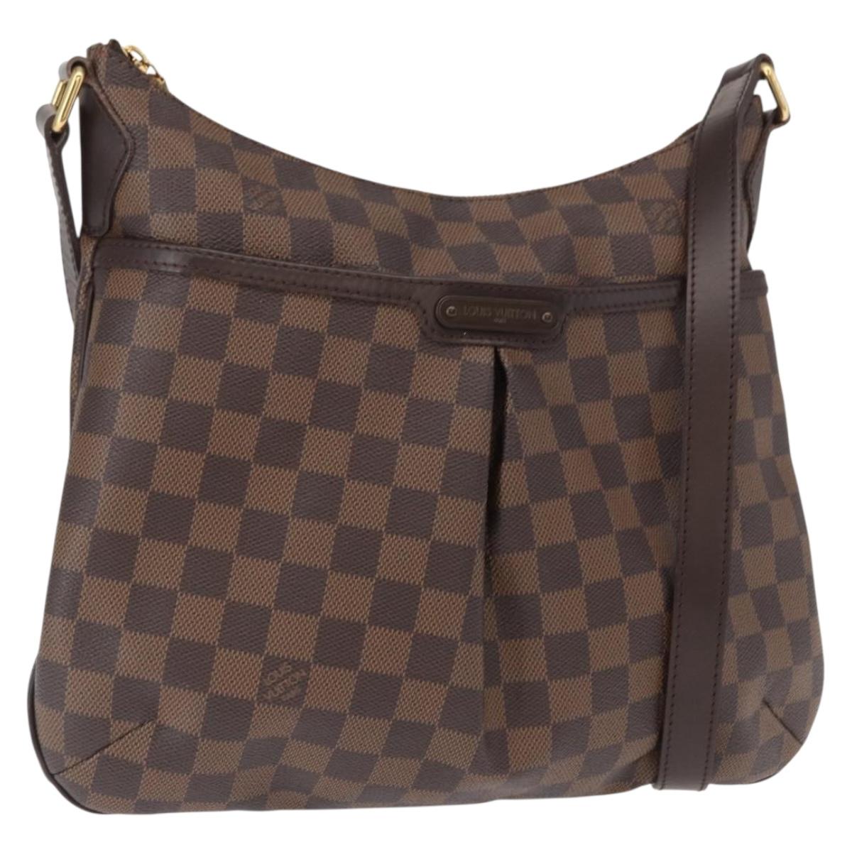 LOUIS VUITTON Damier Ebene Bloomsbury PM Shoulder Bag N42251 LV Auth ka1511