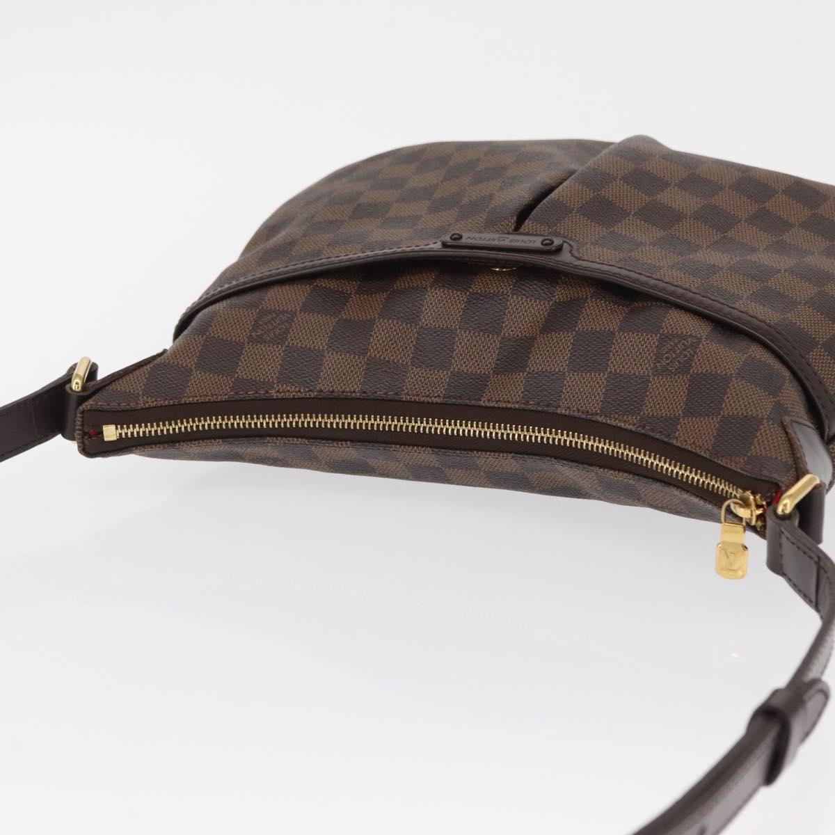 LOUIS VUITTON Damier Ebene Bloomsbury PM Shoulder Bag N42251 LV Auth ka1511