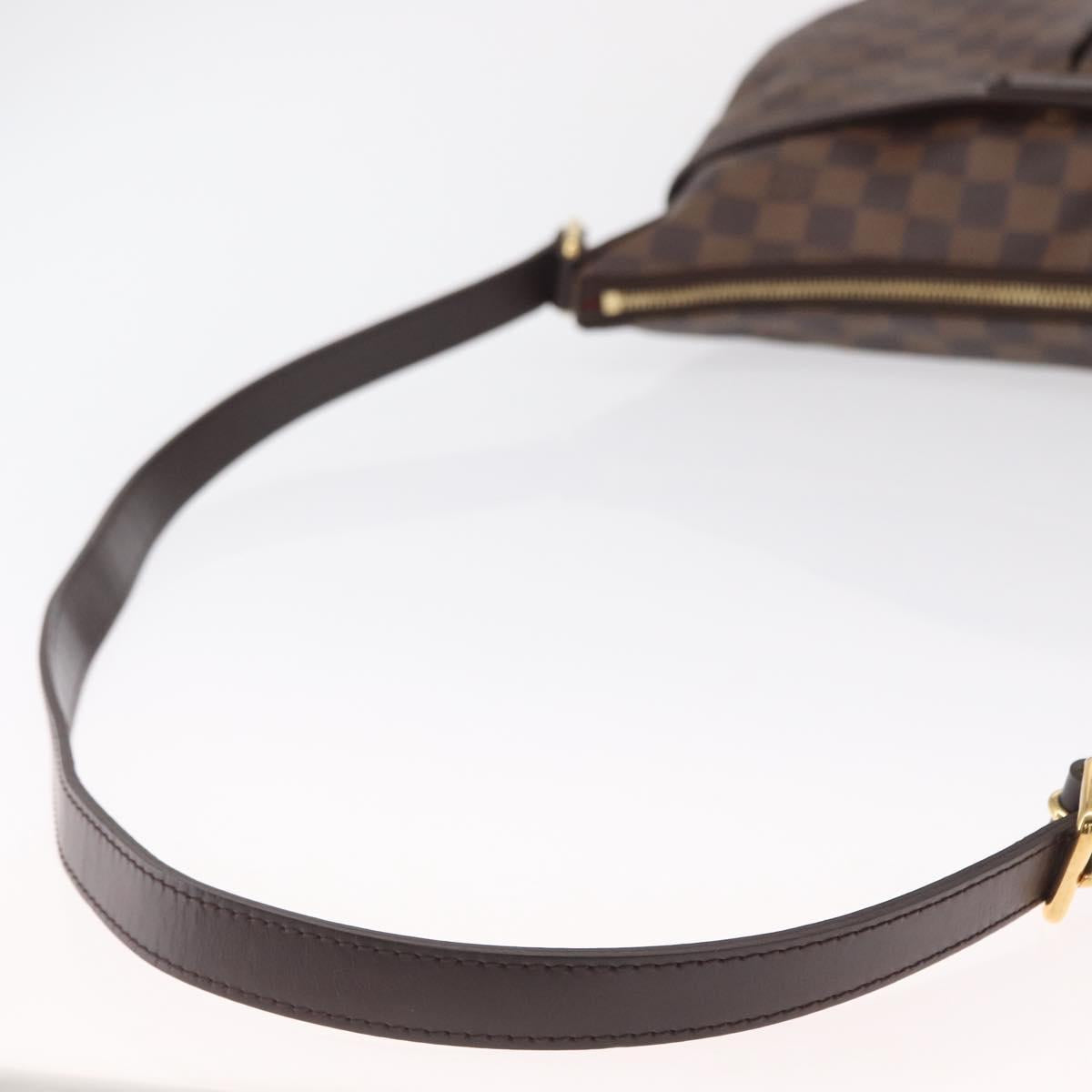 LOUIS VUITTON Damier Ebene Bloomsbury PM Shoulder Bag N42251 LV Auth ka1511