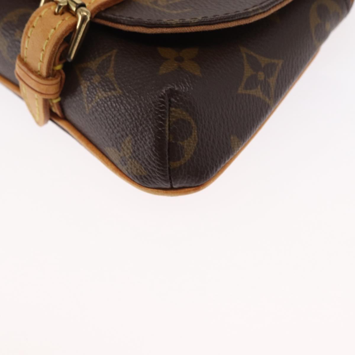 LOUIS VUITTON Monogram Pochette Marrell Waist Bag M51159 LV Auth ka1522