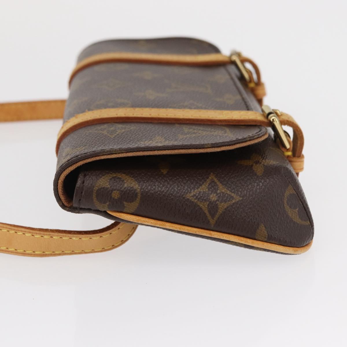 LOUIS VUITTON Monogram Pochette Marrell Waist Bag M51159 LV Auth ka1522