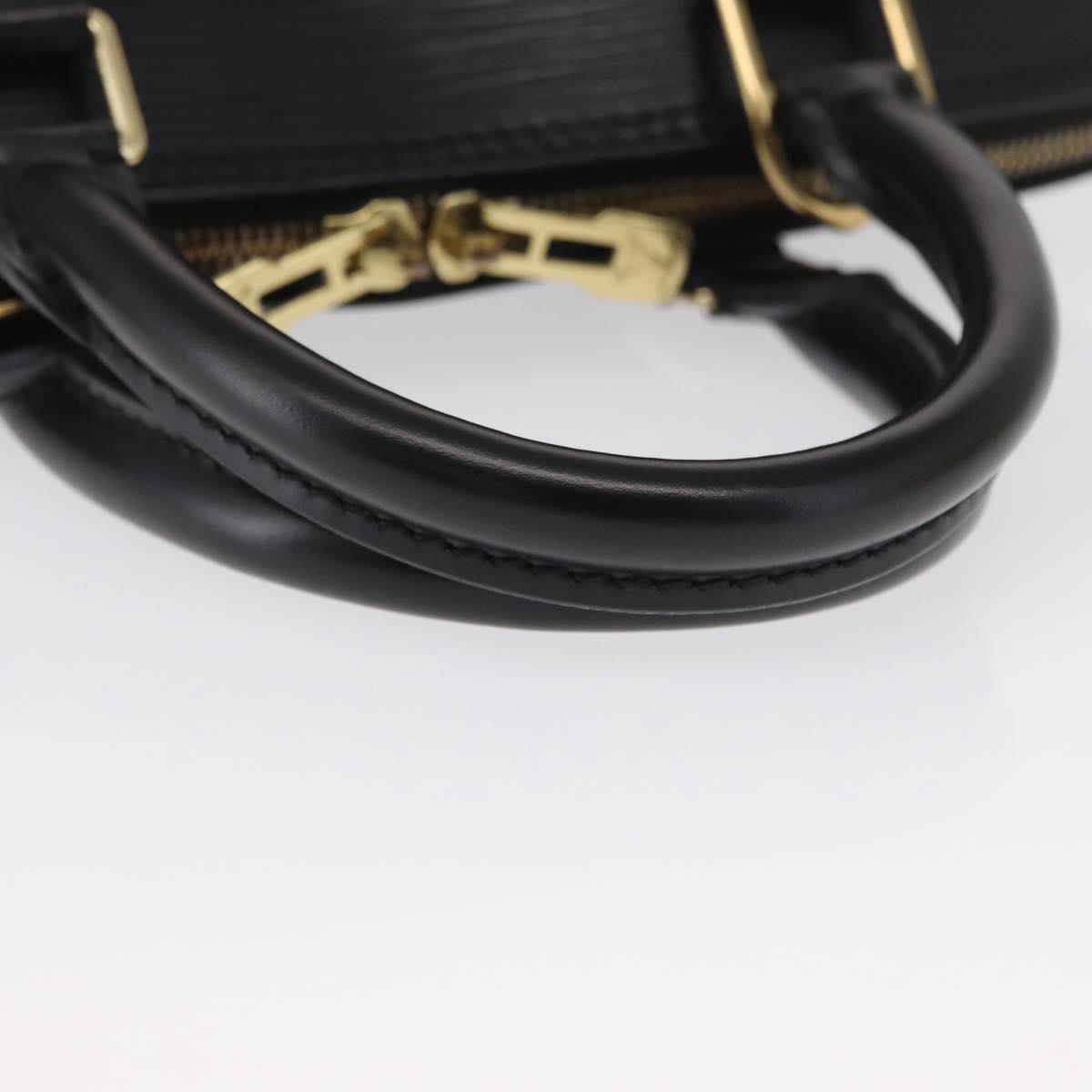 LOUIS VUITTON Epi Alma Hand Bag Black M52142 LV Auth ka1525V