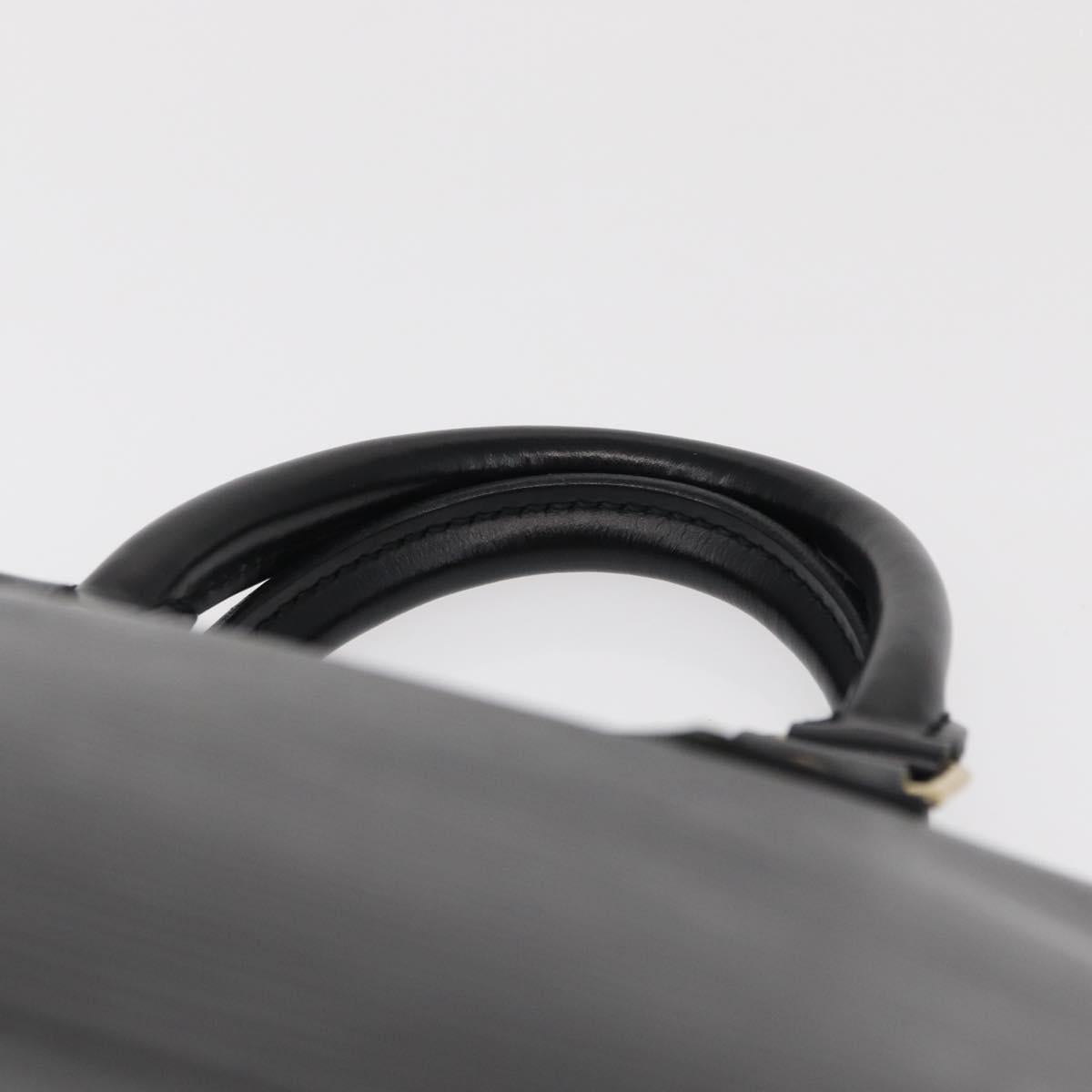 LOUIS VUITTON Epi Alma Hand Bag Black M52142 LV Auth ka1525V