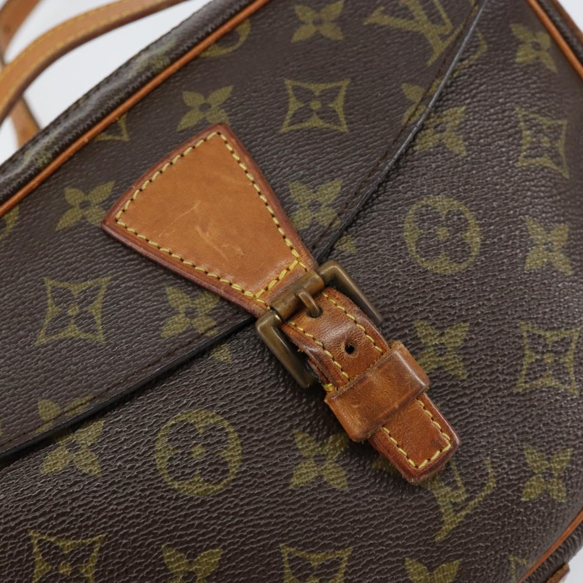 LOUIS VUITTON Monogram Jeune Fille MM Shoulder Bag Vintage M51226 LV Auth ka153