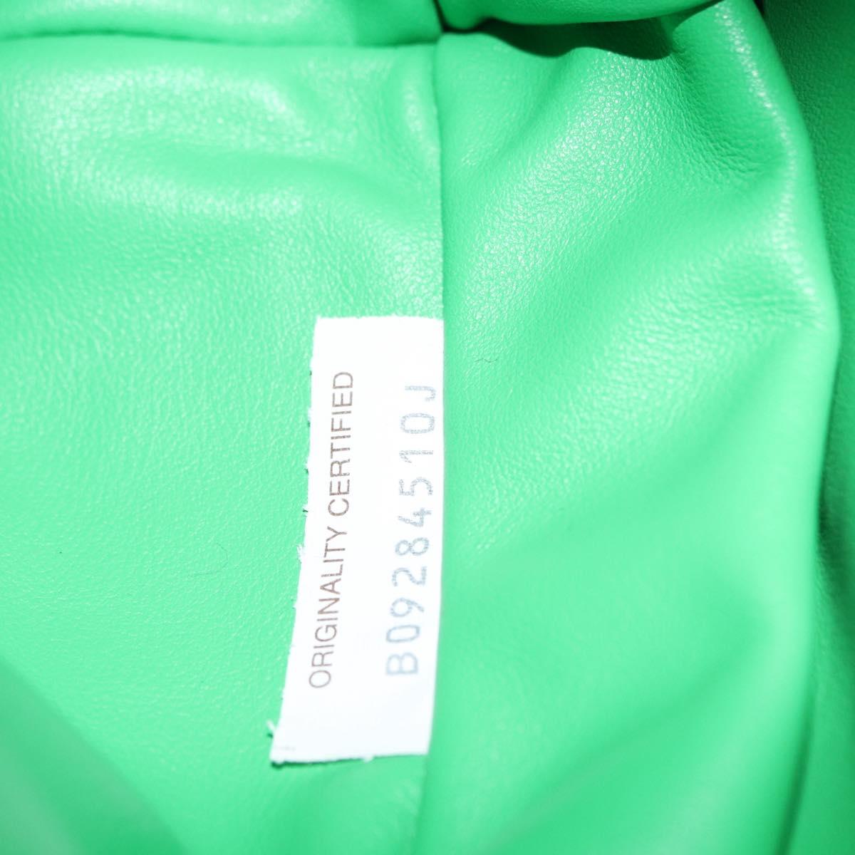 BOTTEGA VENETA Mini The Twist Hand Bag Leather Green Auth ka1532M
