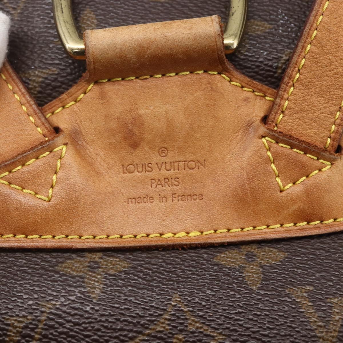 LOUIS VUITTON Monogram Montsouris MM Backpack M51136 LV Auth ka154