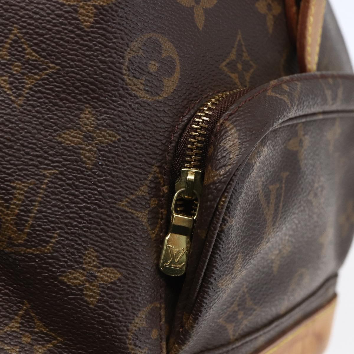 LOUIS VUITTON Monogram Montsouris MM Backpack M51136 LV Auth ka154