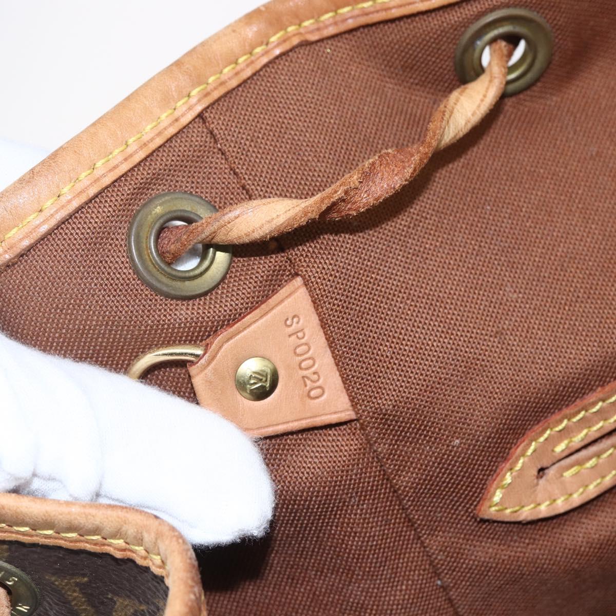 LOUIS VUITTON Monogram Montsouris MM Backpack M51136 LV Auth ka154