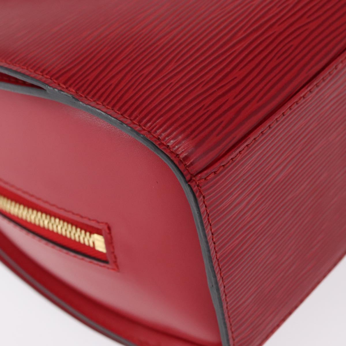 LOUIS VUITTON Epi Pont Neuf Hand Bag Red M52057 LV Auth ka1540