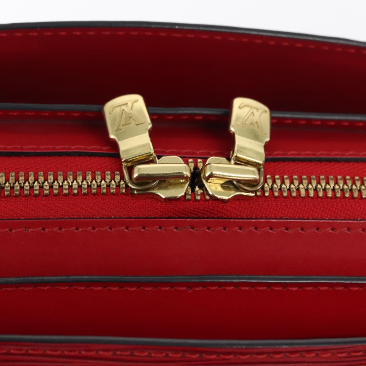 LOUIS VUITTON Epi Pont Neuf Hand Bag Red M52057 LV Auth ka1540