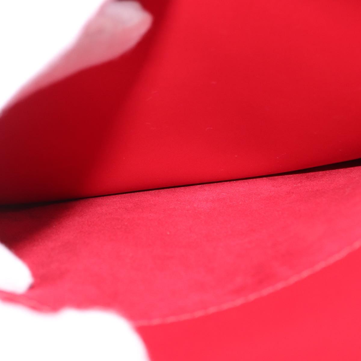 LOUIS VUITTON Epi Pont Neuf Hand Bag Red M52057 LV Auth ka1540