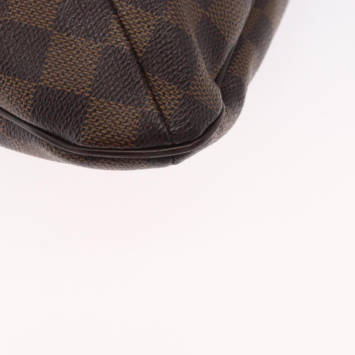 LOUIS VUITTON Damier Ebene Bloomsbury GM Shoulder Bag N42250 LV Auth ka1553