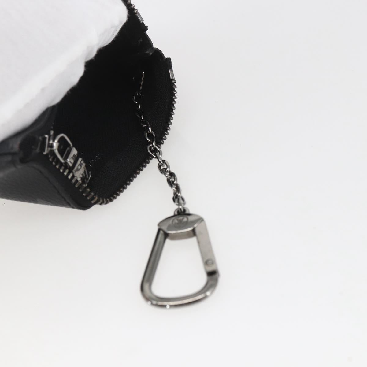 LOUIS VUITTON Eclipse Reverse Pochette Cles Coin Purse M80905 LV Auth ka1563SAM