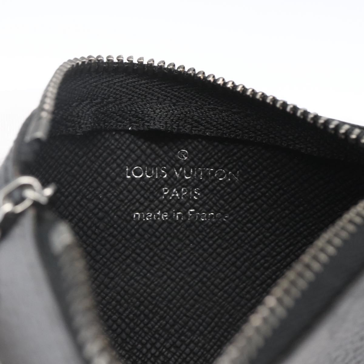 LOUIS VUITTON Eclipse Reverse Pochette Cles Coin Purse M80905 LV Auth ka1563SAM