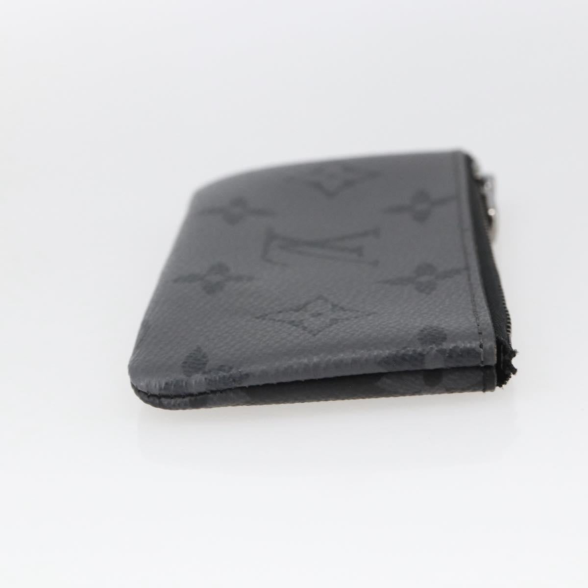 LOUIS VUITTON Eclipse Reverse Pochette Cles Coin Purse M80905 LV Auth ka1563SAM