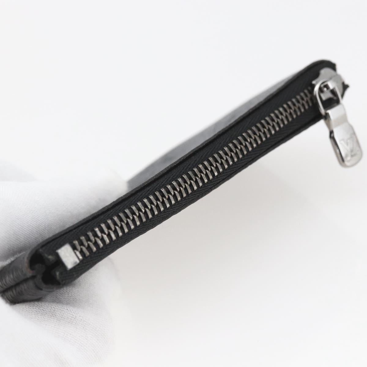 LOUIS VUITTON Eclipse Reverse Pochette Cles Coin Purse M80905 LV Auth ka1563SAM