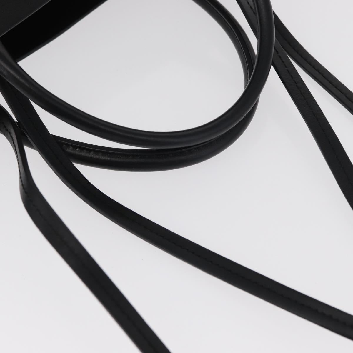 PRADA Hand Bag Straw Leather 2way Beige Black Auth ka156AV