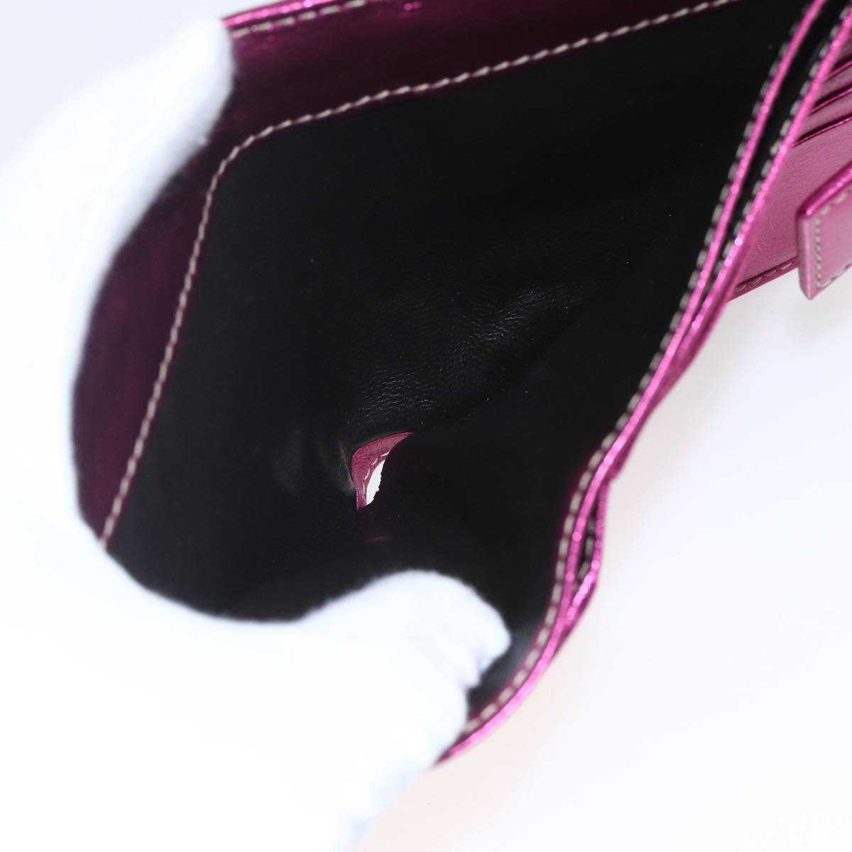 GUCCI GG Canvas Wallet Beige Gold 181594 Auth ka1573V