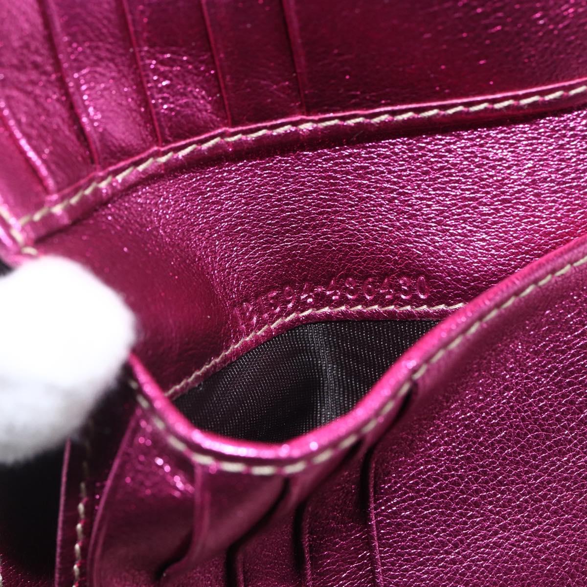 GUCCI GG Canvas Wallet Beige Gold 181594 Auth ka1573V