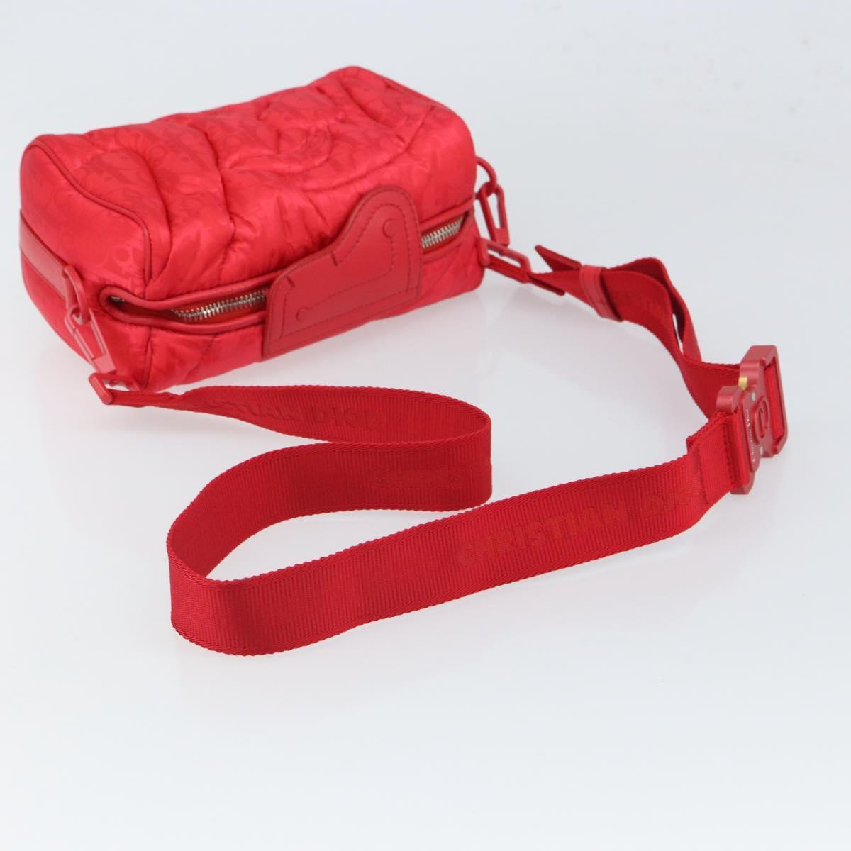 Christian Dior Trotter Canvas Oblique Dior x ERL Mirage Bag Nylon Auth ka1608SAM