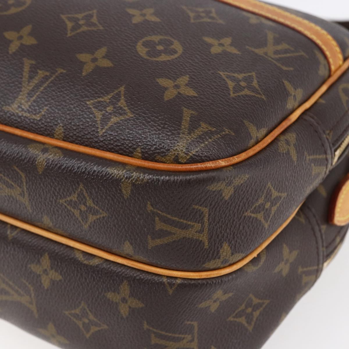 LOUIS VUITTON Monogram Reporter PM Shoulder Bag M45254 LV Auth ka162