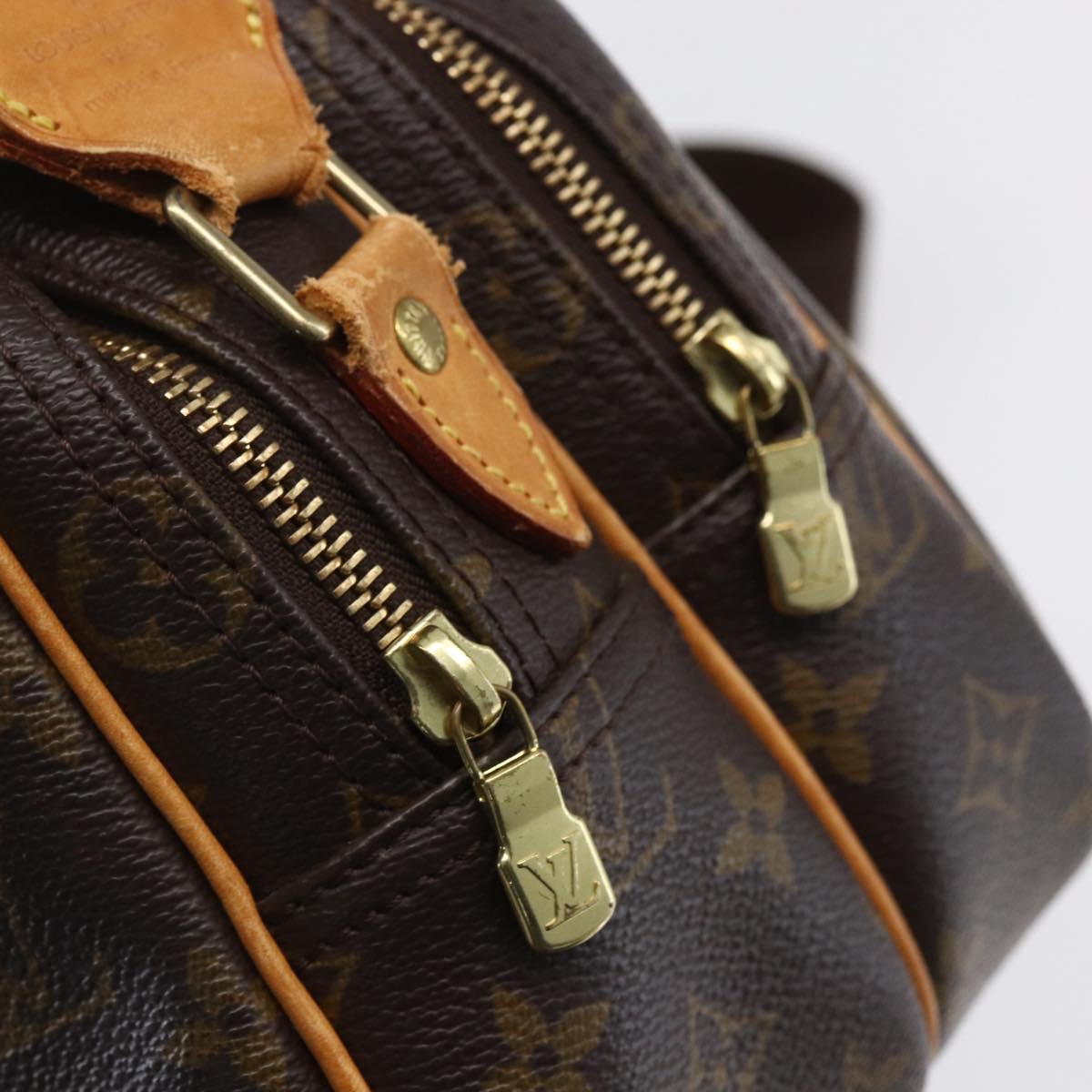 LOUIS VUITTON Monogram Reporter PM Shoulder Bag M45254 LV Auth ka162