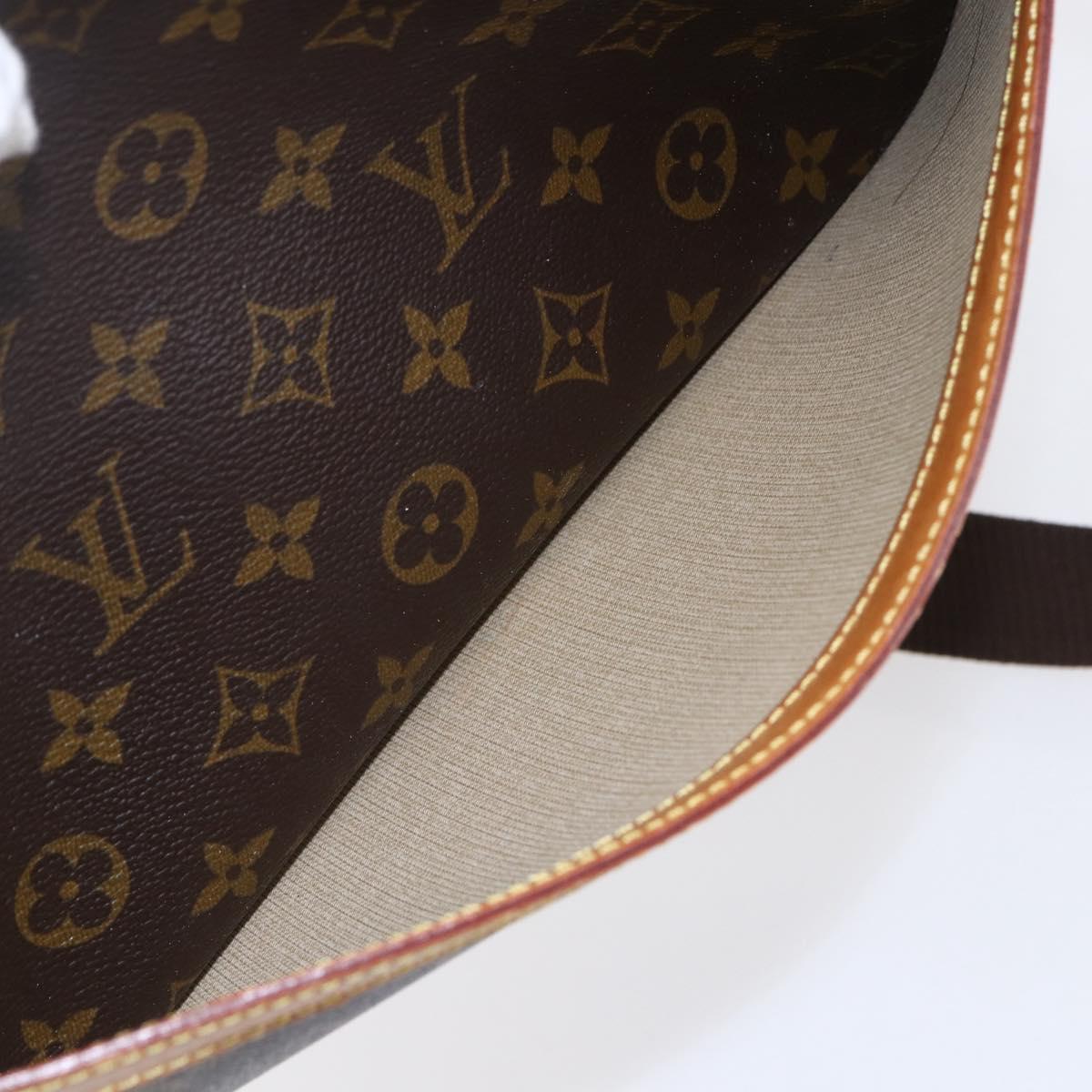 LOUIS VUITTON Monogram Reporter PM Shoulder Bag M45254 LV Auth ka162