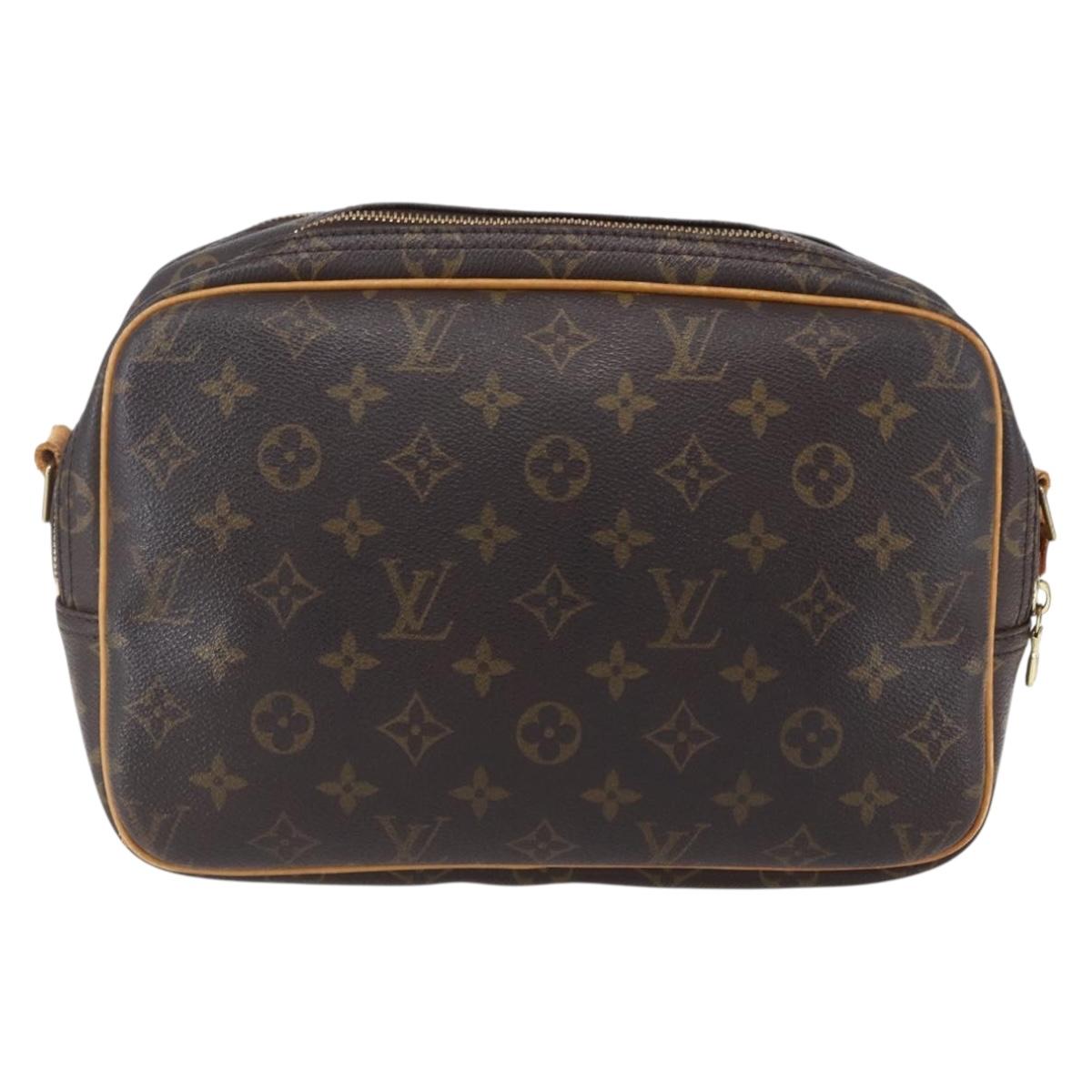 LOUIS VUITTON Monogram Reporter PM Shoulder Bag M45254 LV Auth ka162