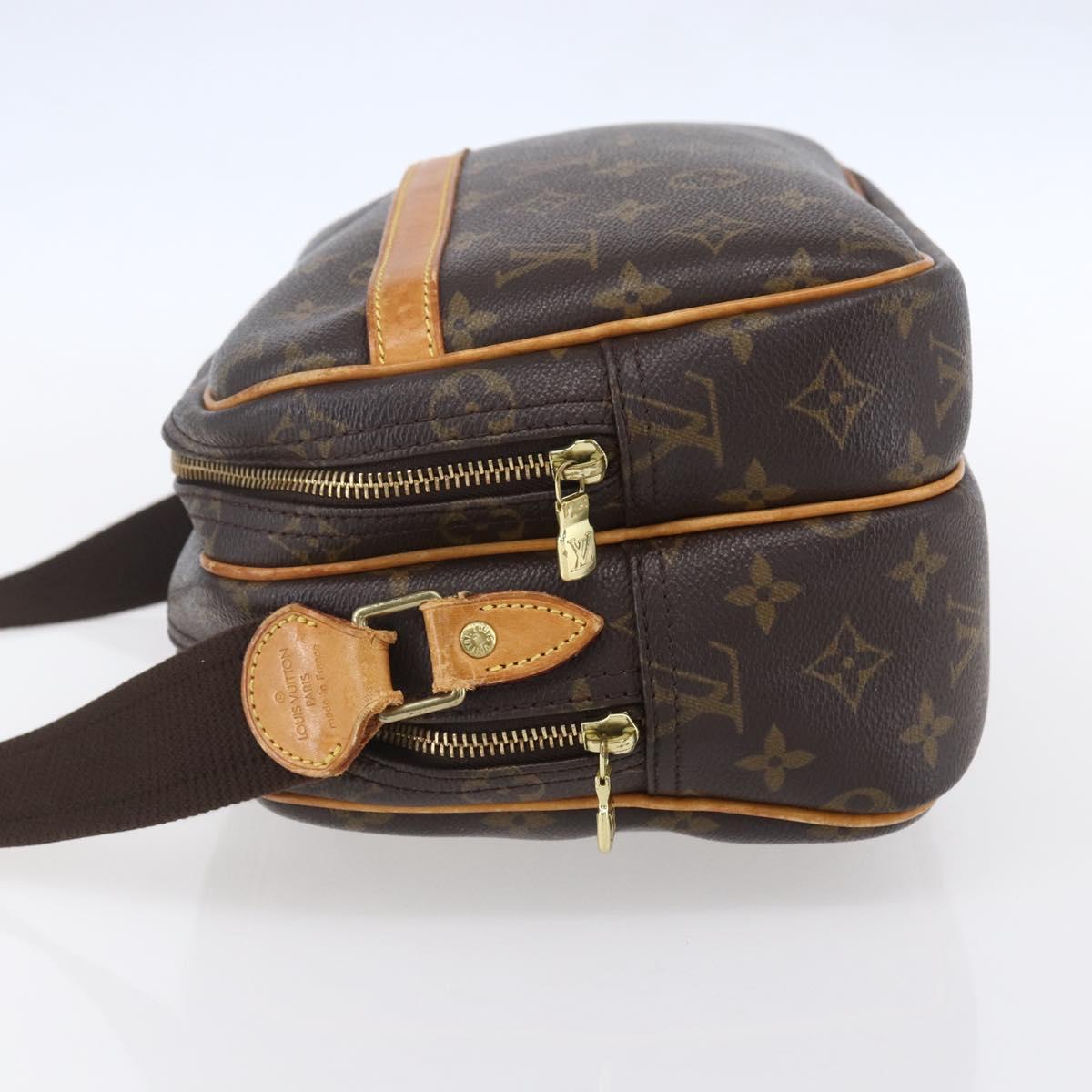 LOUIS VUITTON Monogram Reporter PM Shoulder Bag M45254 LV Auth ka162