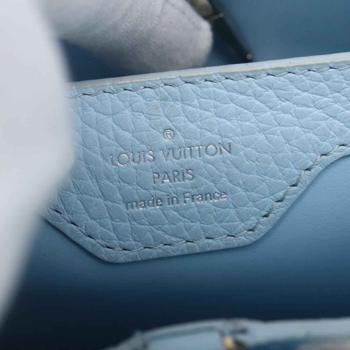 LOUIS VUITTON Capusine BB Hand Bag Taurillon Leather 2way LV Auth ka1625SAM