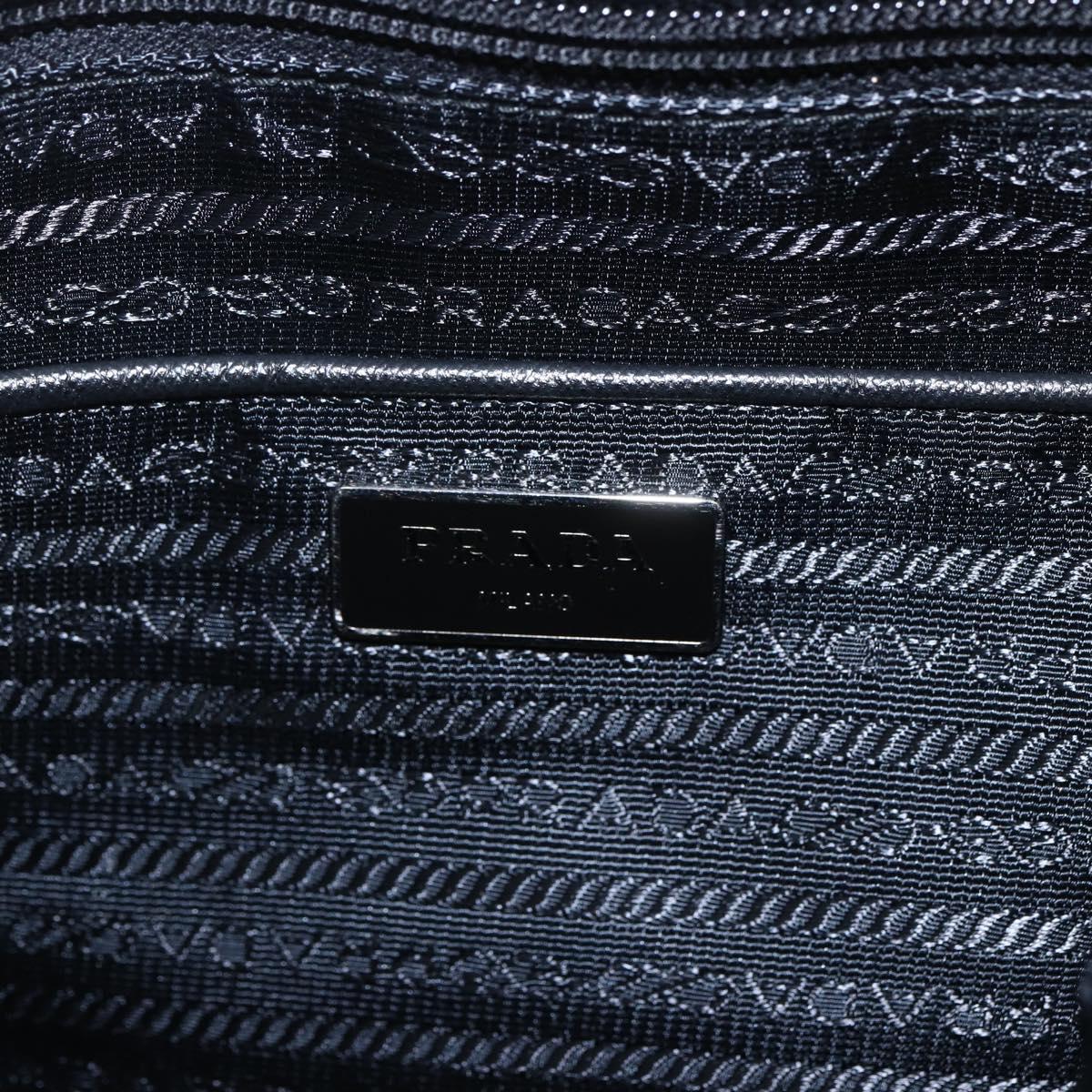 PRADA Tote Bag Nylon 2way Multicolor Silver Auth ka1634V