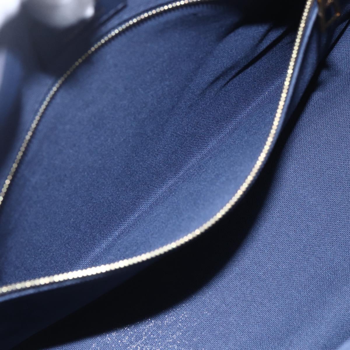 LOUIS VUITTON Epi Vaneau MM Hand Bag Andigo blue M51239 LV Auth ka1666SAM