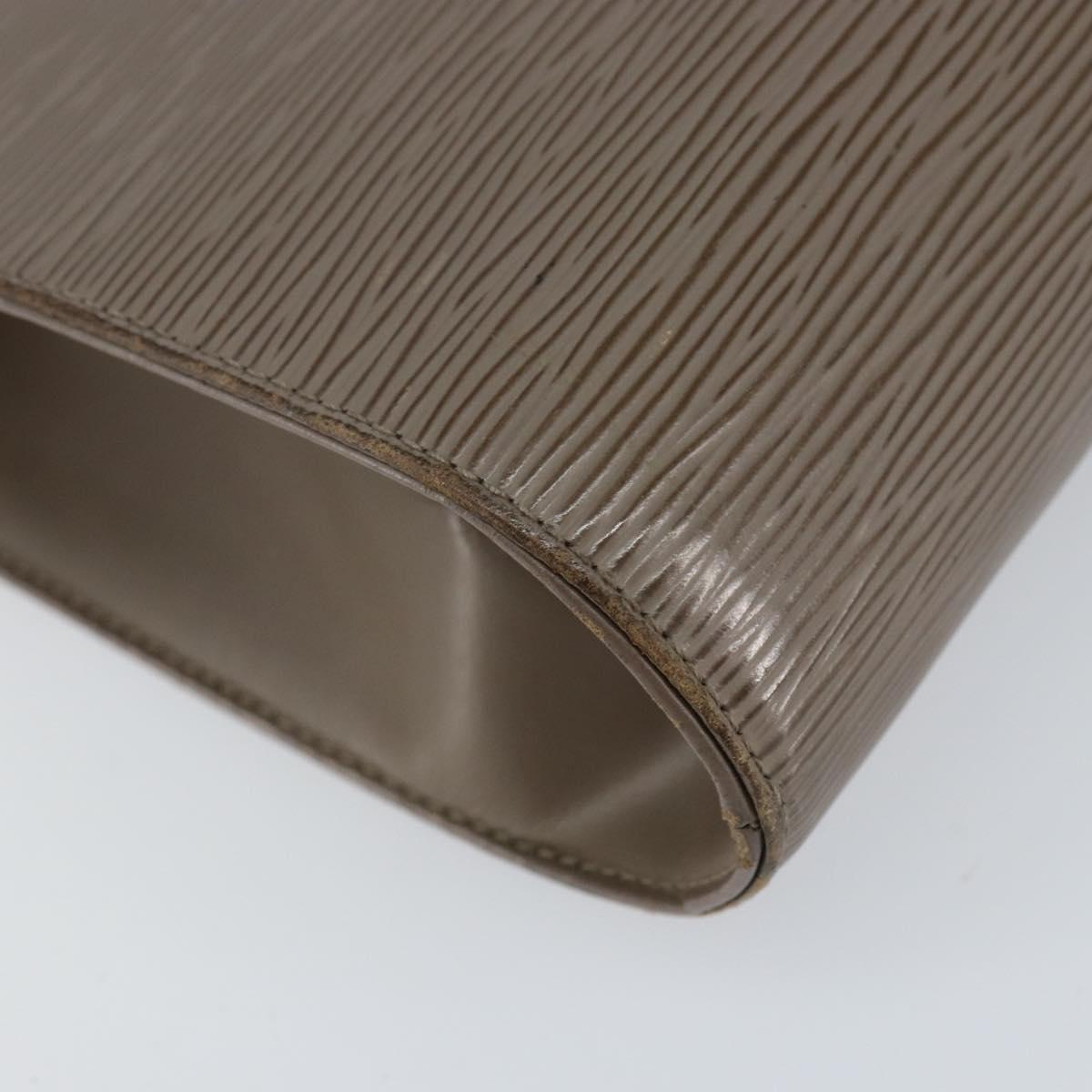 LOUIS VUITTON Epi Saint Tropez Shoulder Bag Gray Lilac M5246B LV Auth ka170