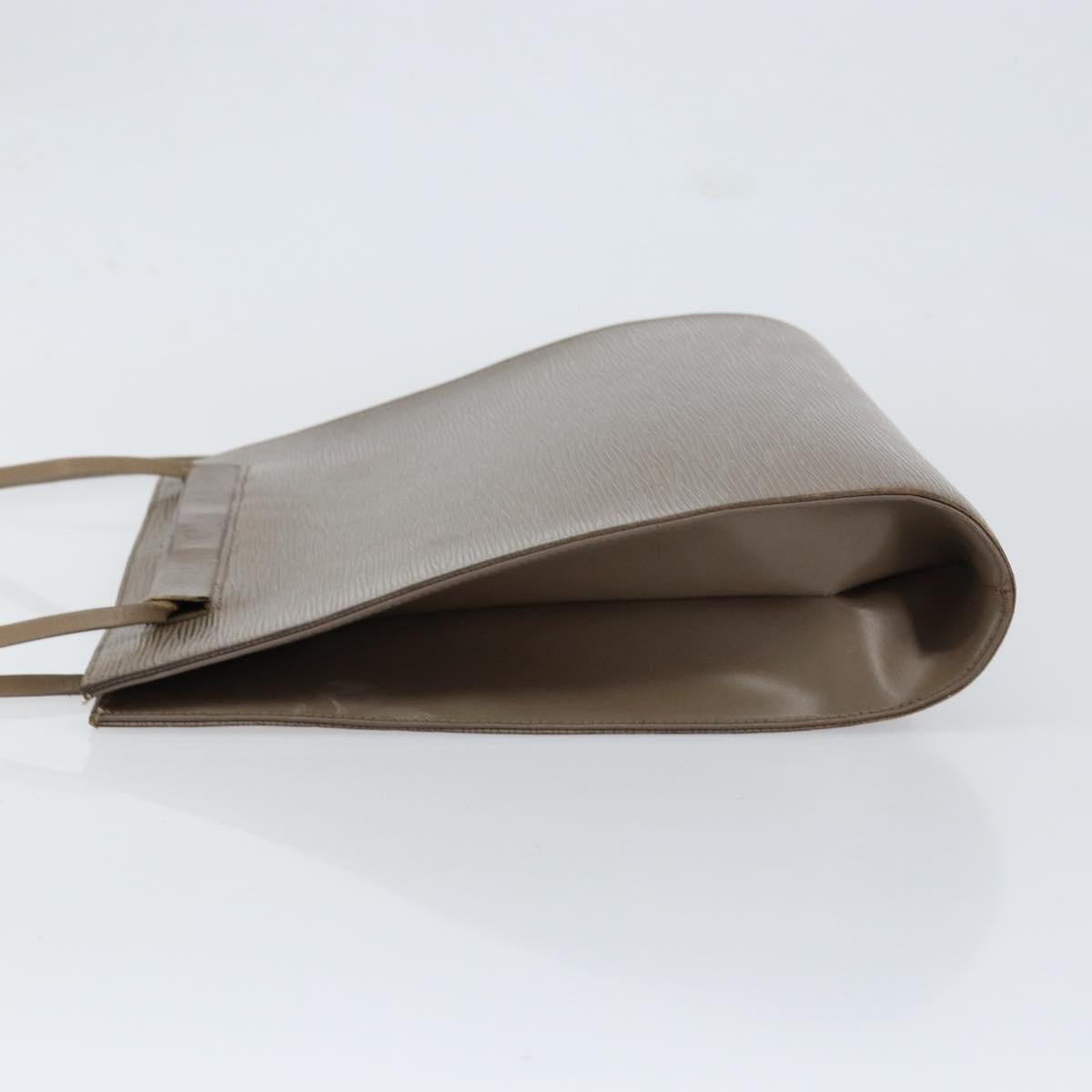 LOUIS VUITTON Epi Saint Tropez Shoulder Bag Gray Lilac M5246B LV Auth ka170