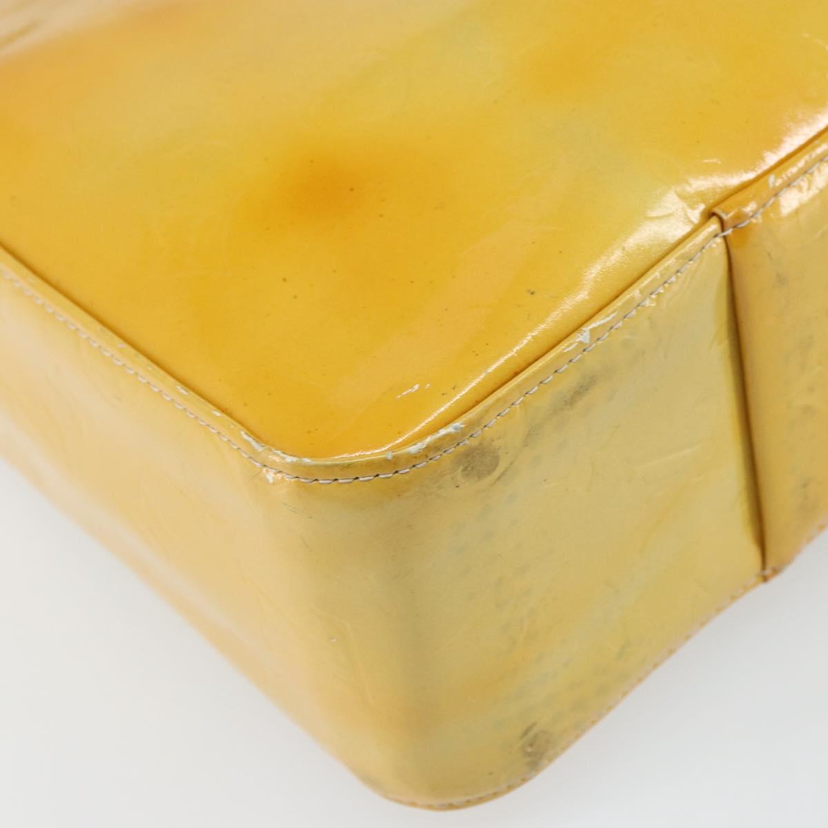 LOUIS VUITTON Monogram Vernis Columbus Tote Bag Gris M91028 LV Auth ka1744