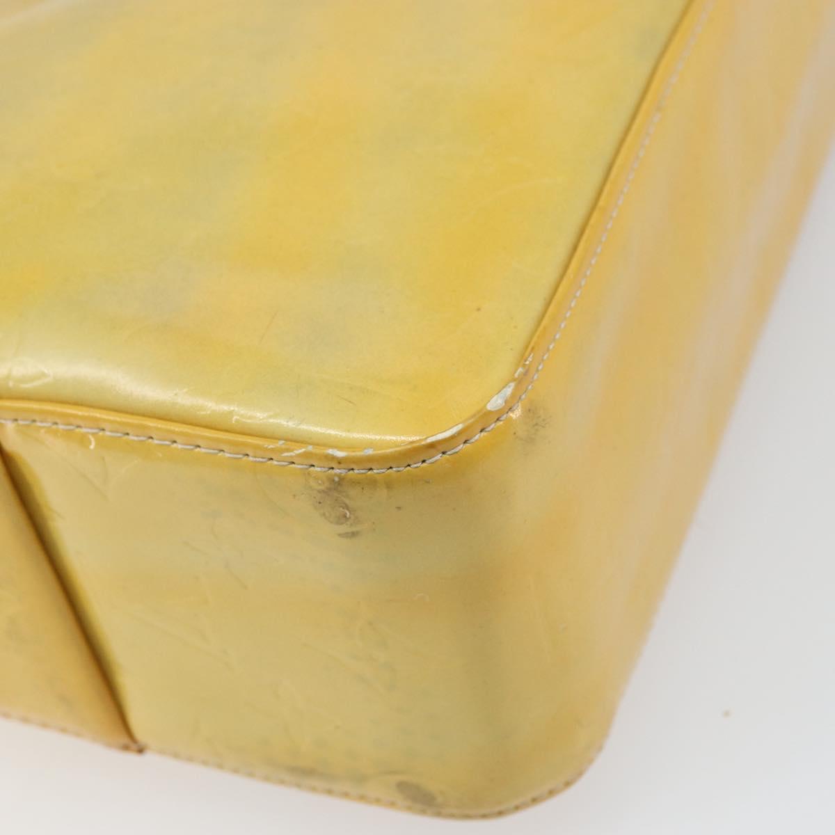 LOUIS VUITTON Monogram Vernis Columbus Tote Bag Gris M91028 LV Auth ka1744