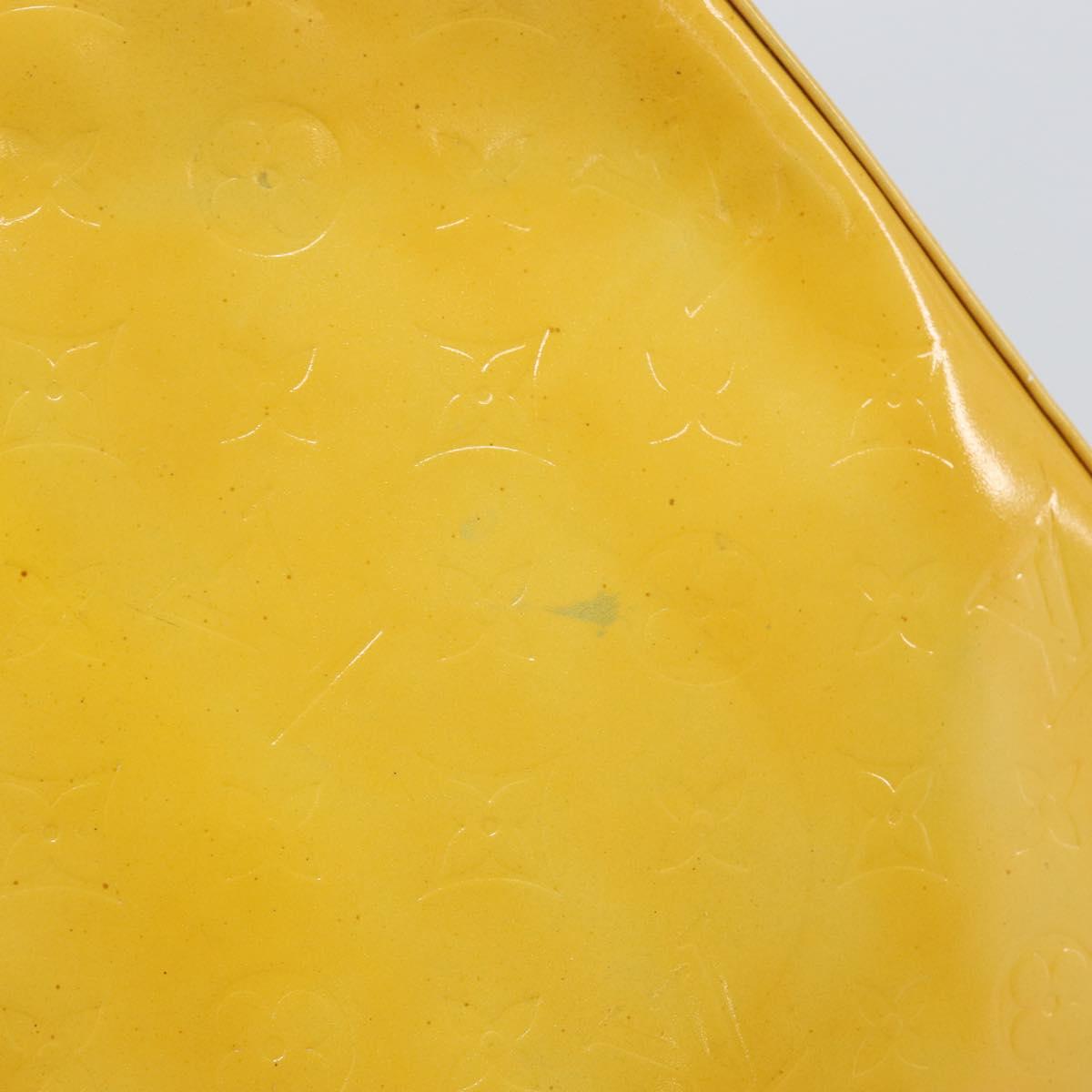 LOUIS VUITTON Monogram Vernis Columbus Tote Bag Gris M91028 LV Auth ka1744