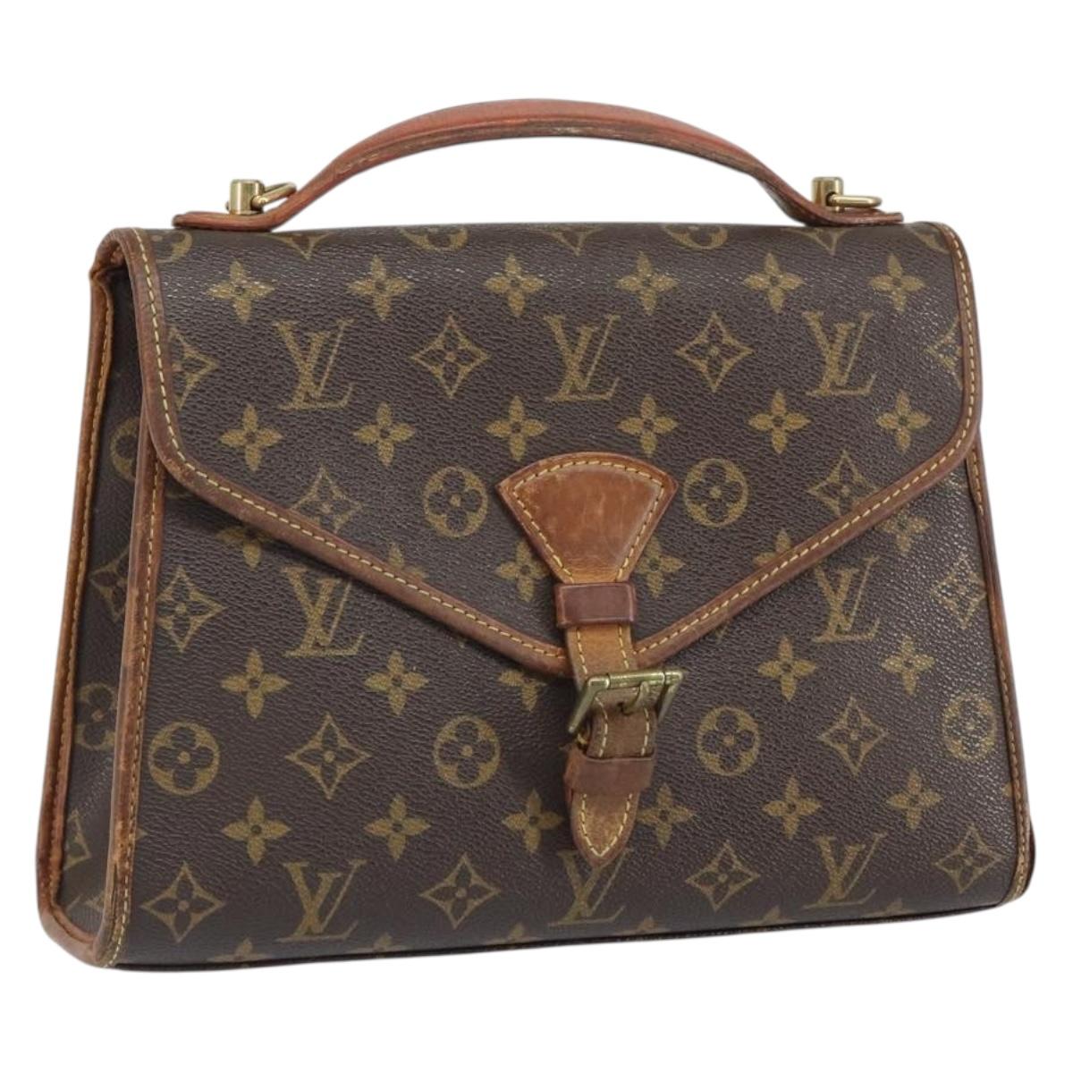 LOUIS VUITTON Monogram Bel Air Hand Bag 2way M51122 LV Auth ka1748