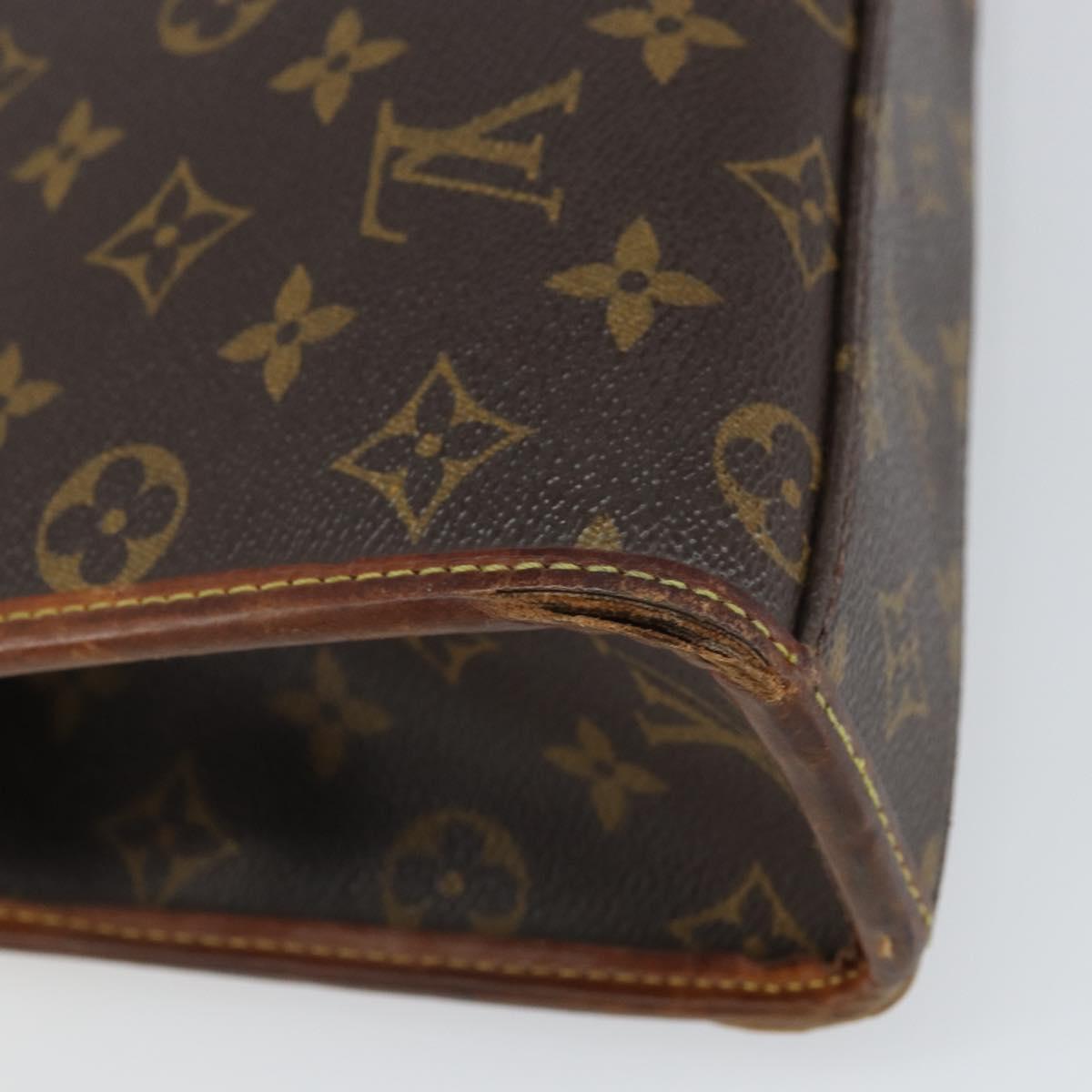 LOUIS VUITTON Monogram Bel Air Hand Bag 2way M51122 LV Auth ka1748