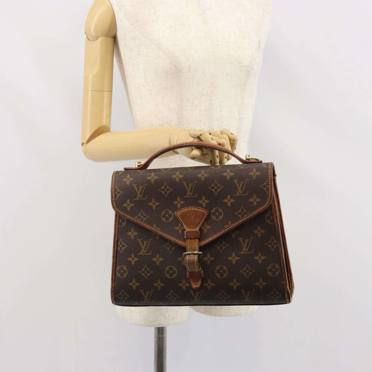 LOUIS VUITTON Monogram Bel Air Hand Bag 2way M51122 LV Auth ka1748