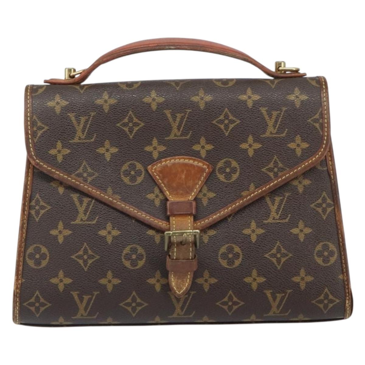 LOUIS VUITTON Monogram Bel Air Hand Bag 2way M51122 LV Auth ka1748