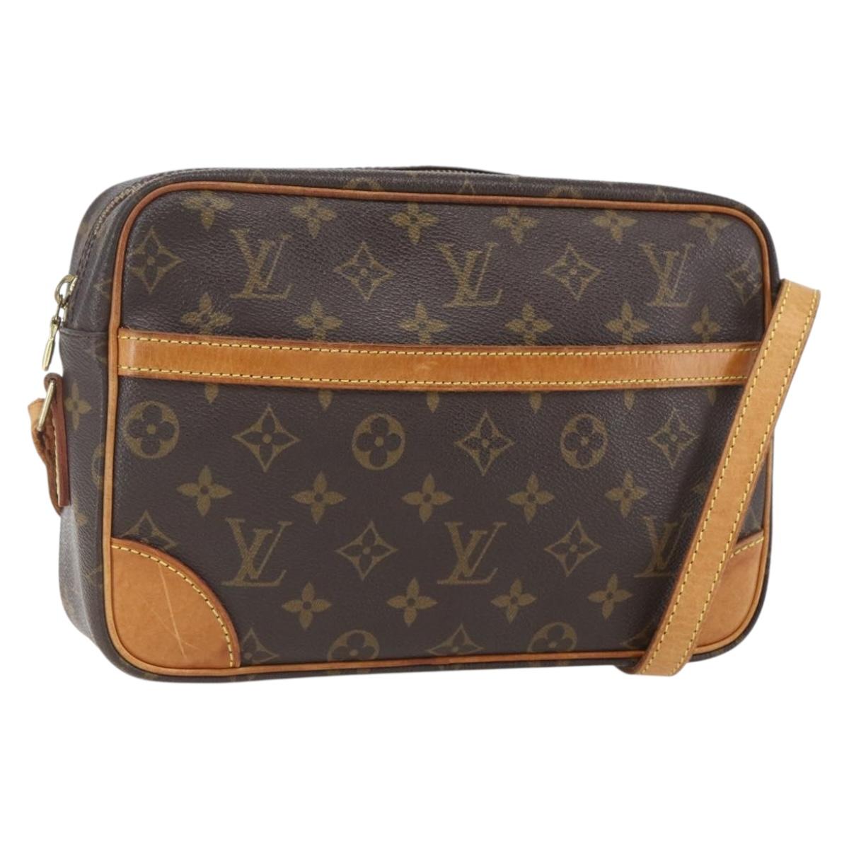 LOUIS VUITTON Monogram Trocadero 27 Shoulder Bag M51274 LV Auth ka1749