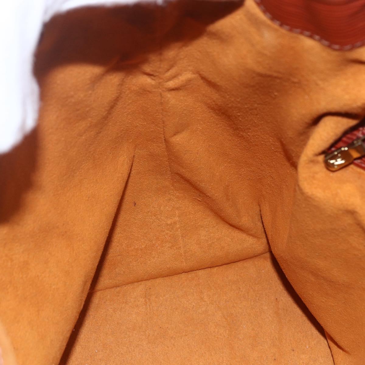 LOUIS VUITTON Epi Petit Noe Shoulder Bag Brown M44103 LV Auth ka1750