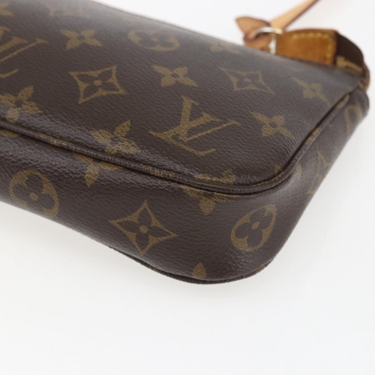 LOUIS VUITTON Monogram Pochette Accessoires Pouch New Model M51980 Auth ka1752