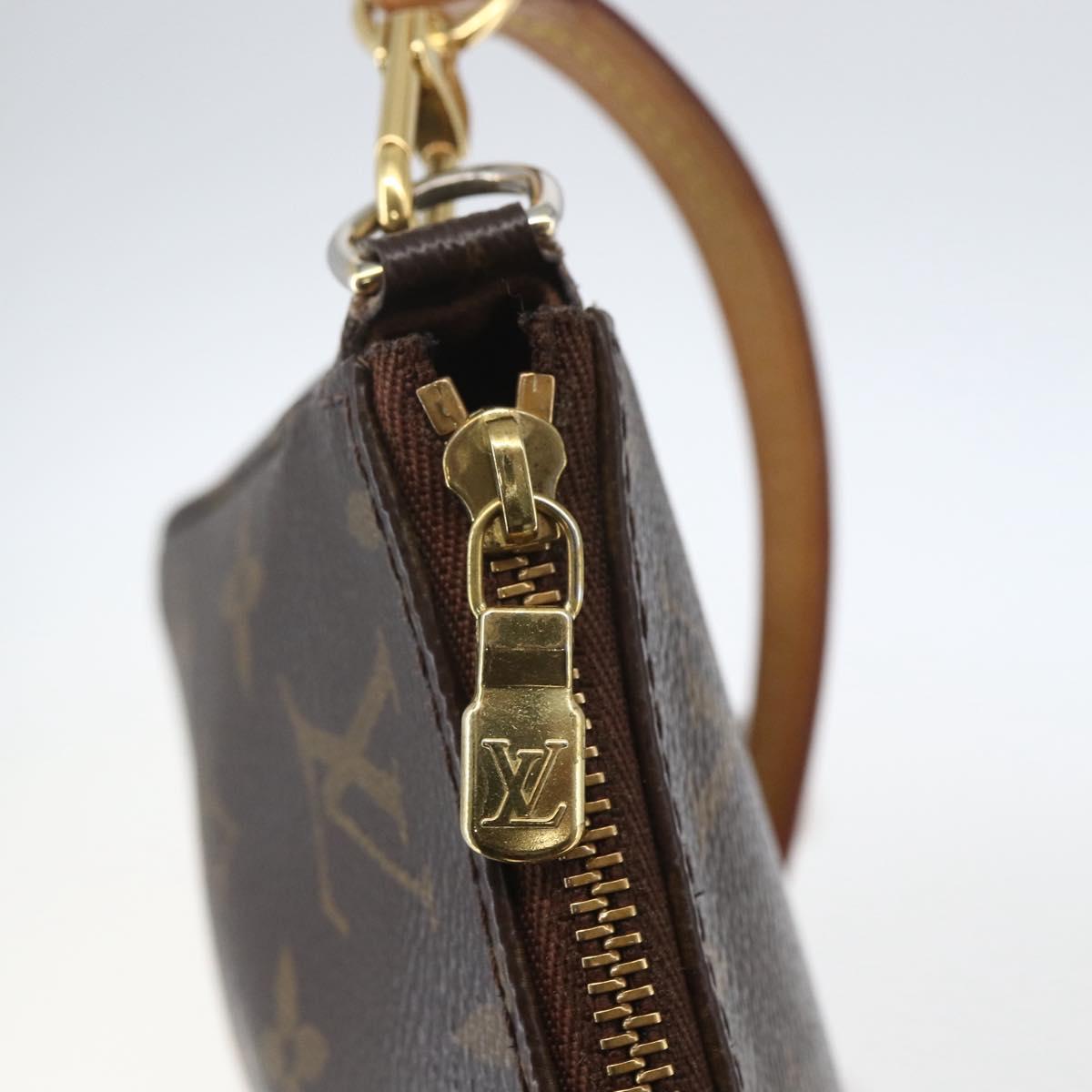 LOUIS VUITTON Monogram Pochette Accessoires Pouch New Model M51980 Auth ka1752