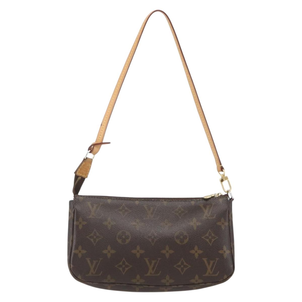 LOUIS VUITTON Monogram Pochette Accessoires Pouch New Model M51980 Auth ka1752