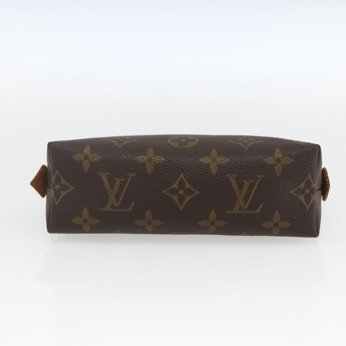 LOUIS VUITTON Monogram Pochette Cosmetic PM Pouch M43998 LV Auth ka1754