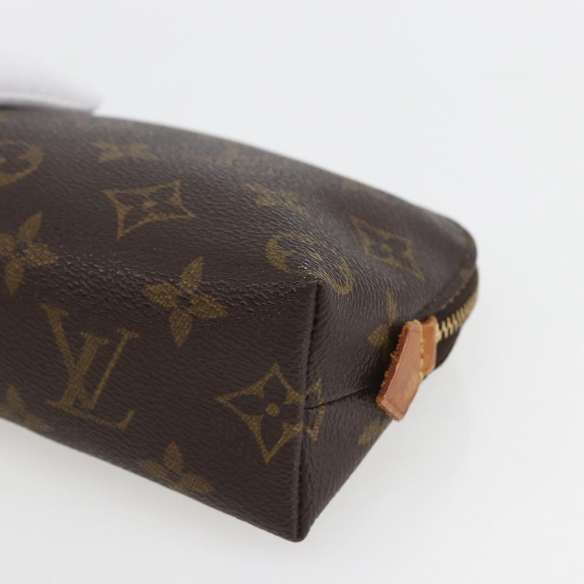LOUIS VUITTON Monogram Pochette Cosmetic PM Pouch M43998 LV Auth ka1754